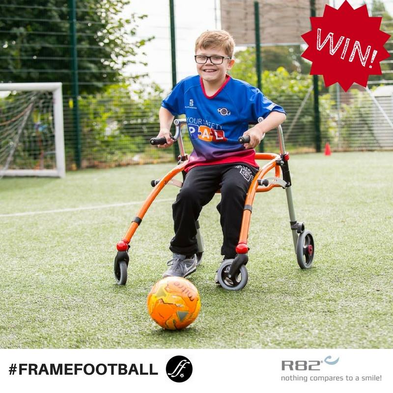 WIN one of two R82 Crocodile walking frames + the football kit of your favourite football team! Ends Soon!