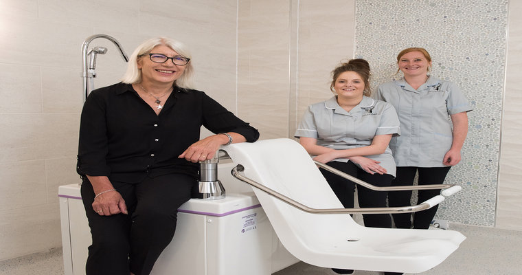 Ultra-luxurious Kings Lodge care home chooses latest anti-microbial baths from Gainsborough