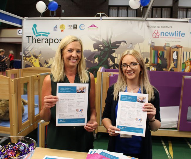 Theraposture and Newlife to highlight free emergency bed loan services for disabled children at Kidz North