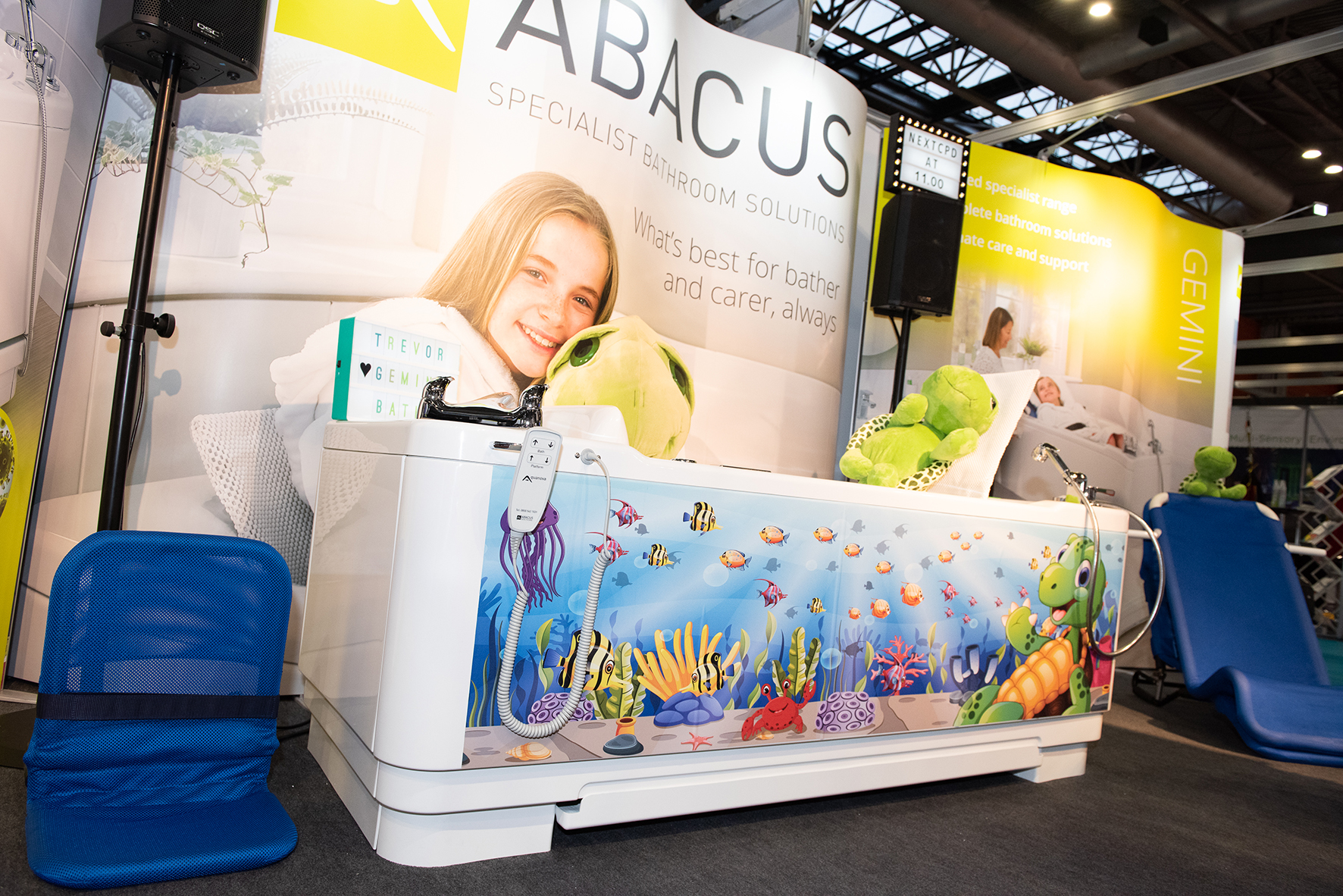 Abacus to present new Gemini 2000 bath, antimicrobial technology and CPD seminar at Kidz Middle