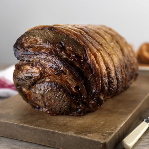 Roast Rib of Beef with Homemade Yorkshire Puddings