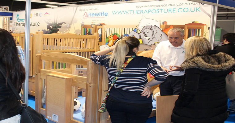 Theraposture to demonstrate why it is the considered choice for care cots at Kidz-to-Adultz-up-North