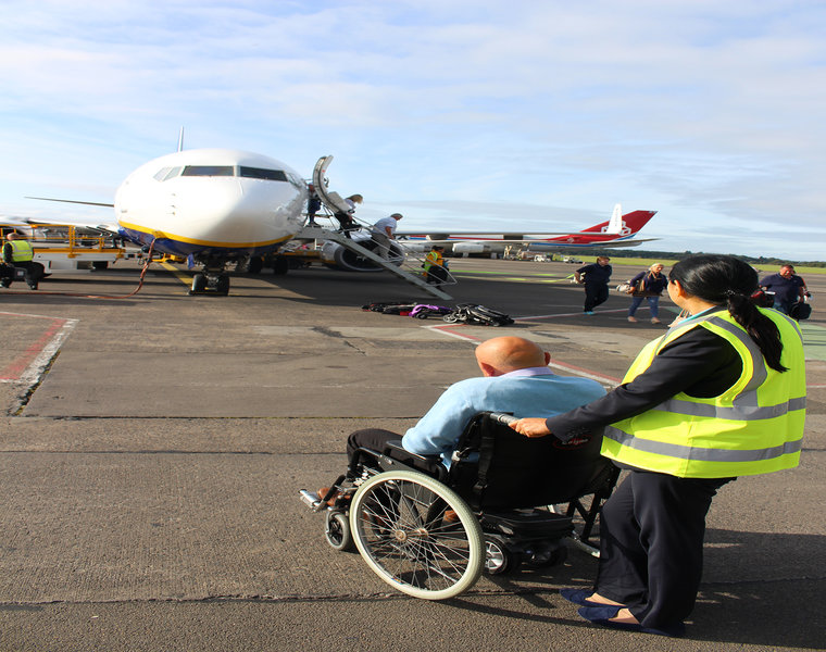 TGA WHEELCHAIR POWERPACKS HELP GLASGOW PRESTWICK AIRPORT DELIVER ACCESSIBILITY COMMITMENT TO DISABLED PASSENGERS
